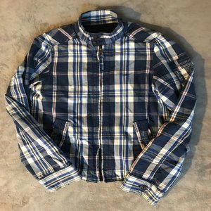 Abercrombie & Fitch Boys Hamilton Plaid Jacket XL